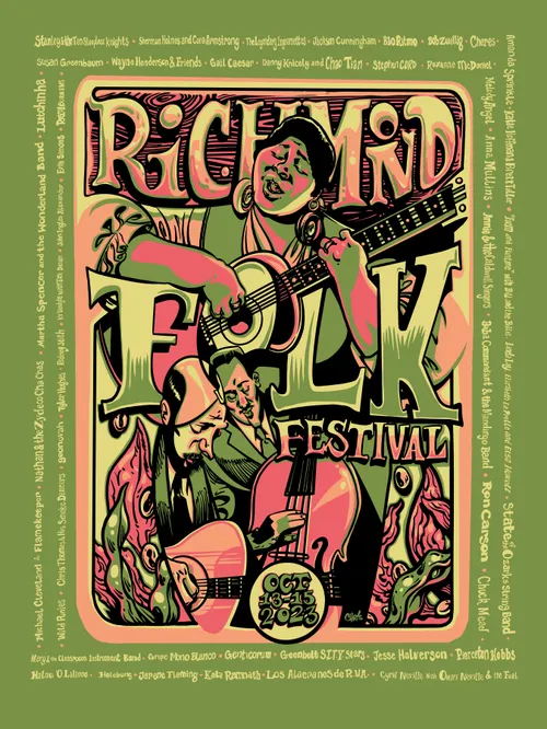 Richmond Folk Festival - 2023 Poster [11x14 version]