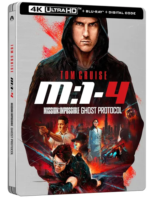 Mission: Impossible [Movie] - Mission: Impossible - Ghost Protocol [Steelbook 4K]