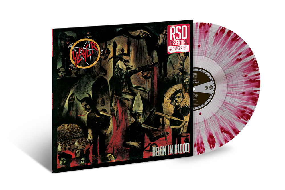 Slayer - Reign In Blood [RSD Essential Clear w/Red Splatter LP]