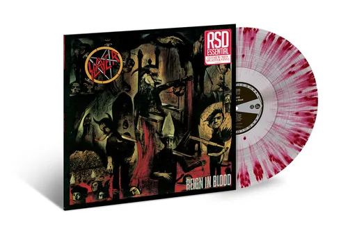 Slayer - Reign In Blood [RSD Essential Clear w/Red Splatter LP]