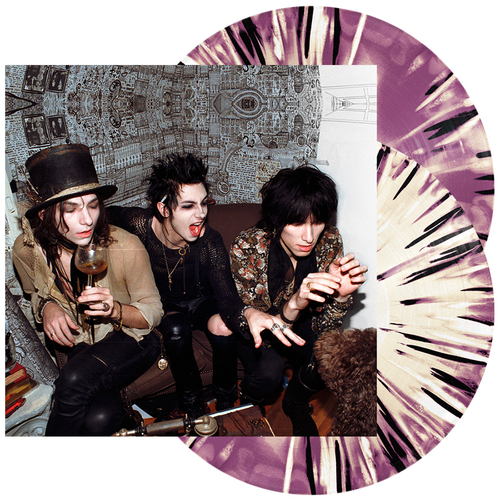 Palaye Royale - Boom Boom Room (Side A) [RSD Essential Indie Colorway Bone + Transparent Purple w/Black + White Splatter 2LP]