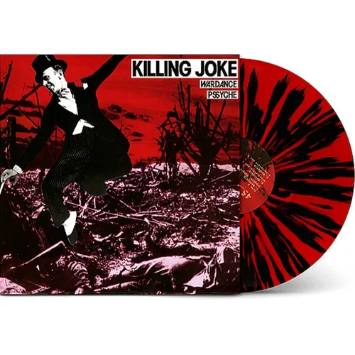Killing Joke - Wardance / Pssyche - Red & Black Splatter Colored Vinyl