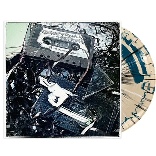 Stray the Path - Rising Sun - Bone & Aqua Blue Splatter Colored Vinyl