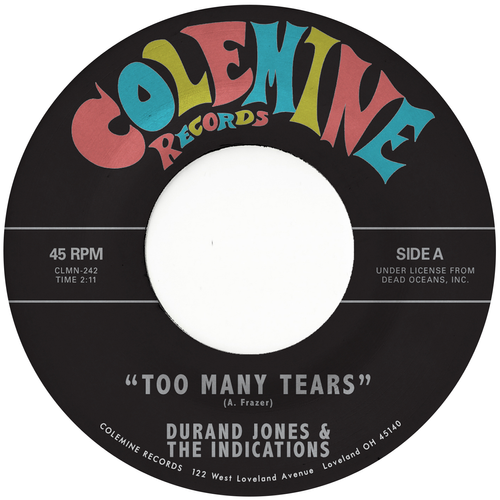 Durand Jones & The Indications - Too Many Tears / Cruisin' to the Parque [Sea Glass Blue Vinyl Single]