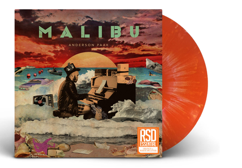Anderson .Paak - Malibu [RSD Essential Orange w/ White Splatter LP