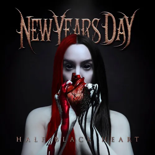 New Years Day - Half Black Heart [Colored Vinyl] [Limited Edition] (Red) (Ger)