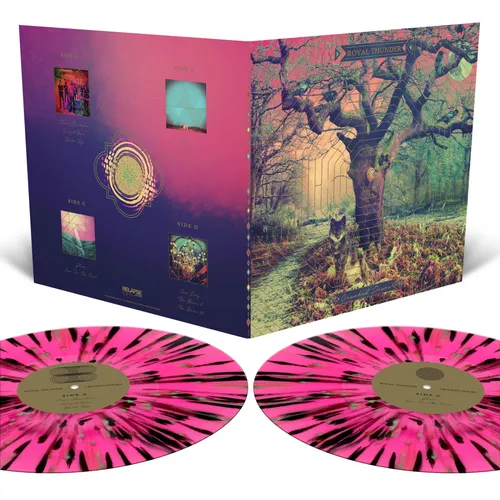 Royal Thunder - Crooked Doors [Neon Magenta with Mint Green, Black and Gold Splatter 2LP]