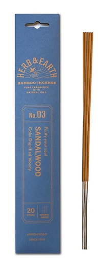 Incense - H&E Sandalwood 20/Stx
