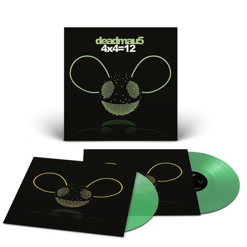 Deadmau5 - 4x4=12 [Transparent Green 2LP]