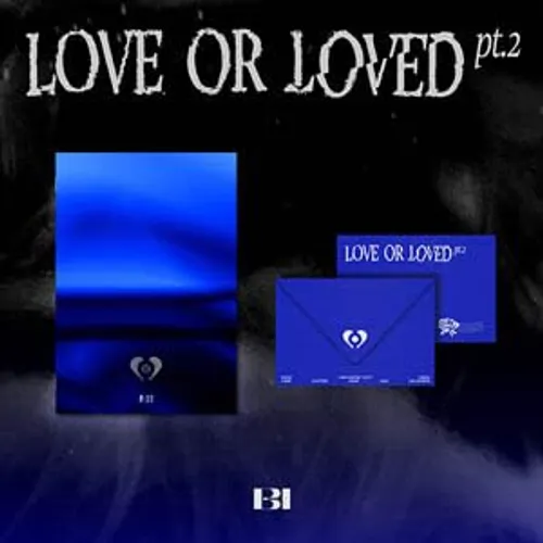 B.I - Love or Loved, Pt. 2 - Photobook Version - incl. Photobook, Graphics Sticker, Folded Poster Envelope, Dear. ID + Photocard [Impo