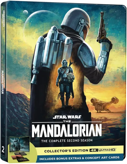 The Mandalorian [TV Series] - The Mandalorian: The Complete Second Season [Collector's Edition 4K Steelbook]