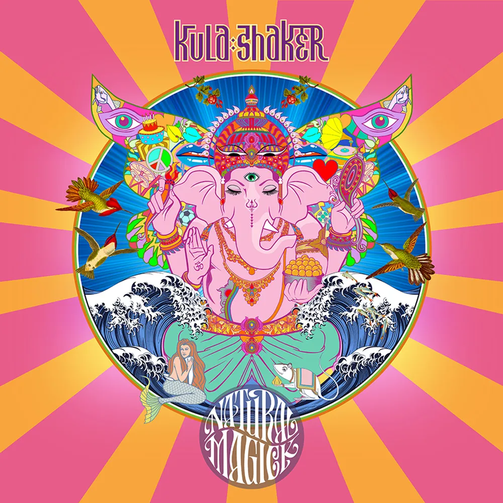 Kula Shaker - Natural Magic [Indie Exclusive Limited Edition Tie-Dye Orange & Yellow LP]