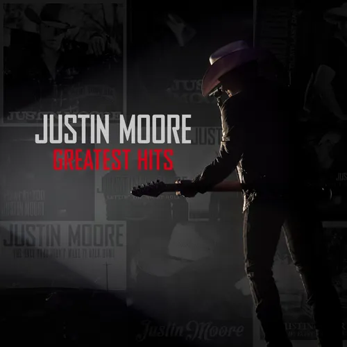 Justin Moore - Greatest Hits vinyl record cover