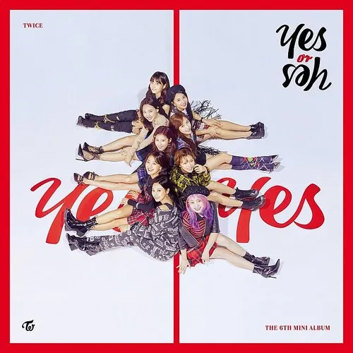 TWICE - Yes Or Yes vinyl record cover