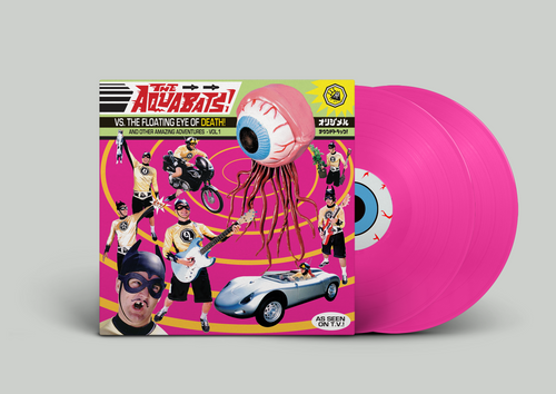 THE AQUABATS! - Vs. the Floating Eye of Death! [Indie Exclusive Floating Eye Fleshy Pink 2LP]