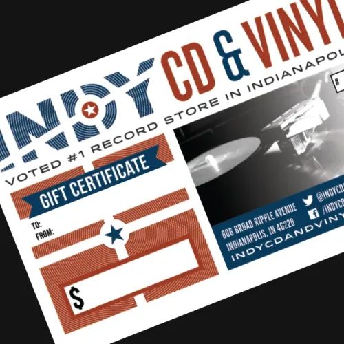 Indy CD &amp; Vinyl - $10 gift card (physical in-store use)
