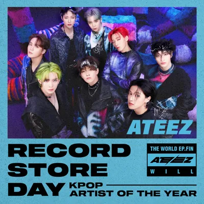 RSD K-POP ARTIST OF THE YEAR - ATEEZ | RECORD STORE DAY