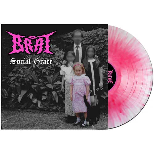 Brat - Social Grace [White w/ Pink Splatter LP]