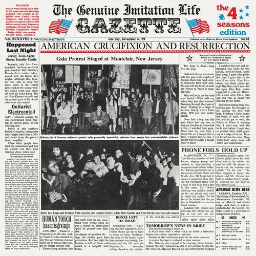 Frankie Valli & The Four Seasons - Genuine Imitation Life Gazette (Ofgv) vinyl record cover