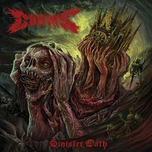 Coffins - Sinister Oath vinyl record cover