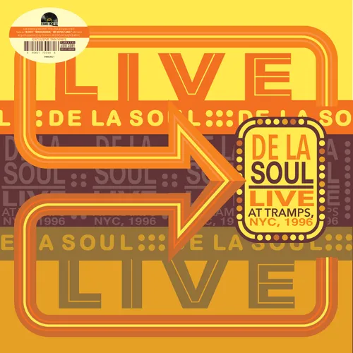 De La Soul - Live At Tramps Nyc 1996 (Rsd) vinyl record cover
