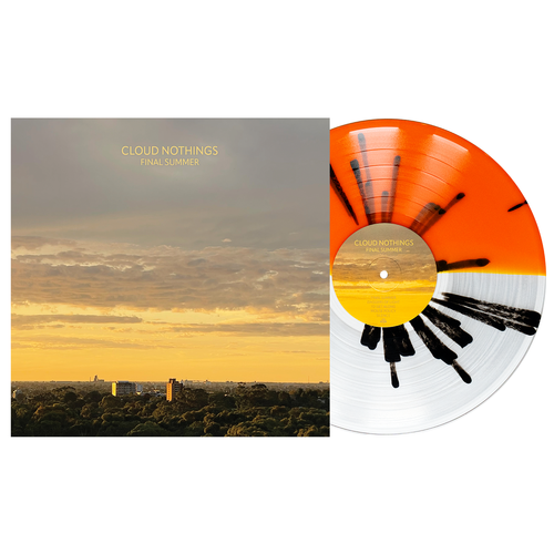 Cloud Nothings - Final Summer [Indie Exclusive Half Clear / Half Orange w/ Black Splatter LP]