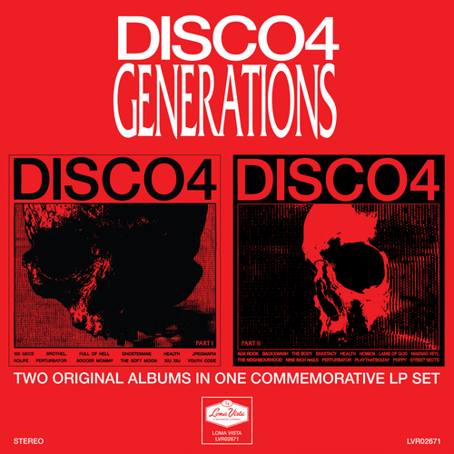 Health - GENERATIONS (DISCO4 :: PARTS 1 & 2) [2LP]