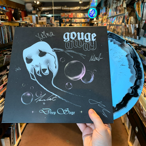 Gouge Away - Deep Sage [PACDs AUTOGRAPHED Indie Exclusive Limited Edition Baby Blue / Black Mix LP]