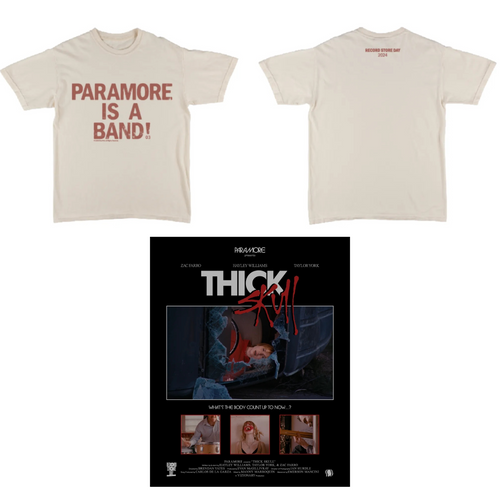 Paramore - 'Paramore Is A Band!' T-Shirt & Poster Bundle [Small]
