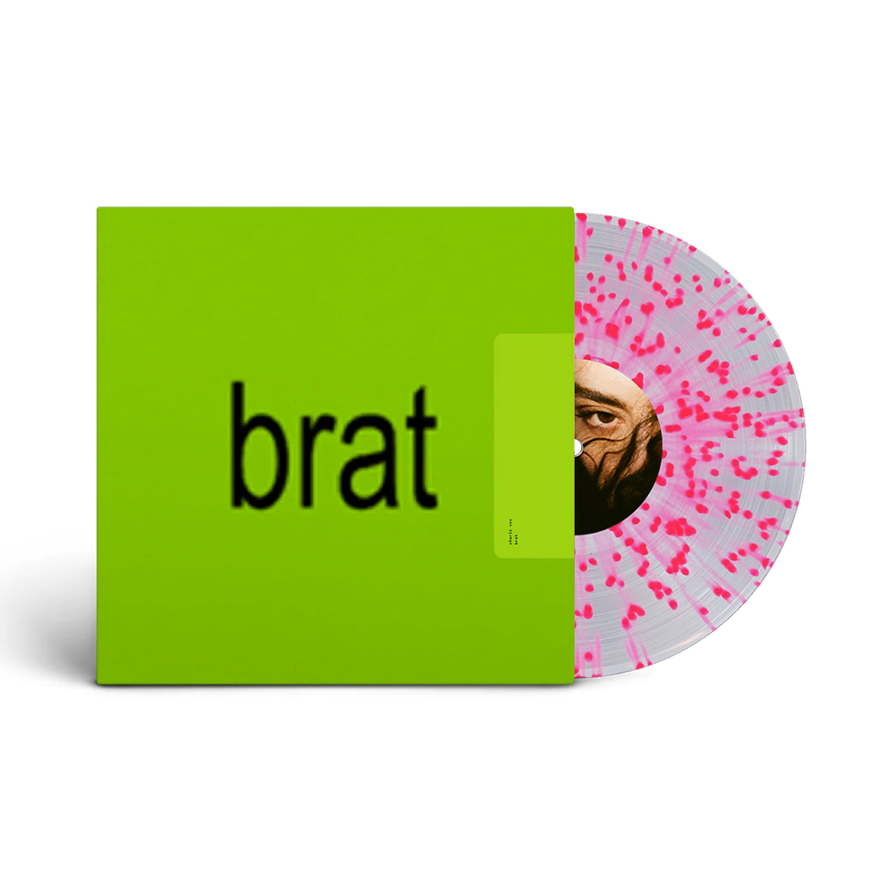 Charli xcx - BRAT [Indie Exclusive Clear Pink Splatter LP]