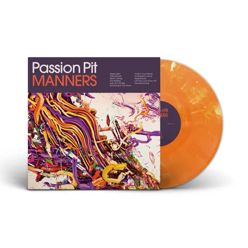 Passion Pit - Manners (15th Anniversary) [Indie Exclusive Orange Marble LP]