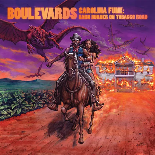 Boulevards - Carolina Funk: Barn Burner on Tobacco Road [LP]