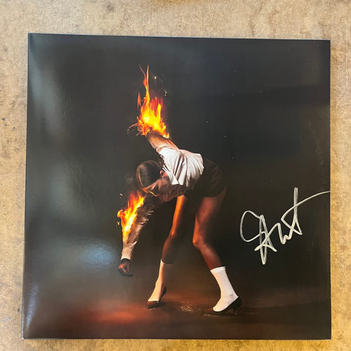 St. Vincent - All Born Screaming [Indie Exclusive Red LP] - Autographed Cover