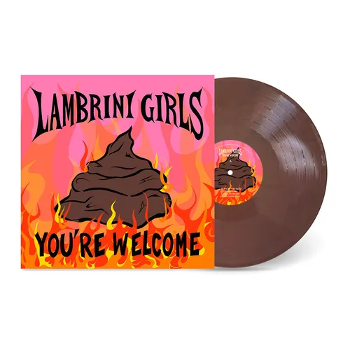Lambrini Girls - You're Welcome vinyl record cover