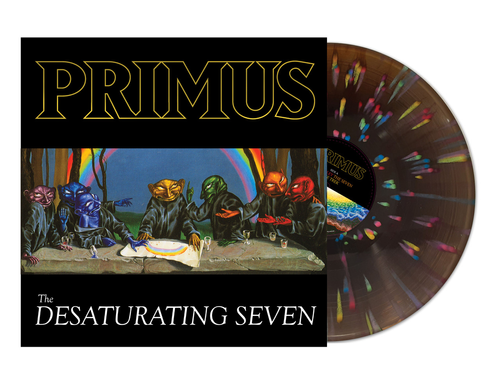 Primus - Desaturating Seven (Midnight Rainbow/ 7th Anniversary Edition) [Gold Foil Stamping/Midnight Rainbow Splatter LP]