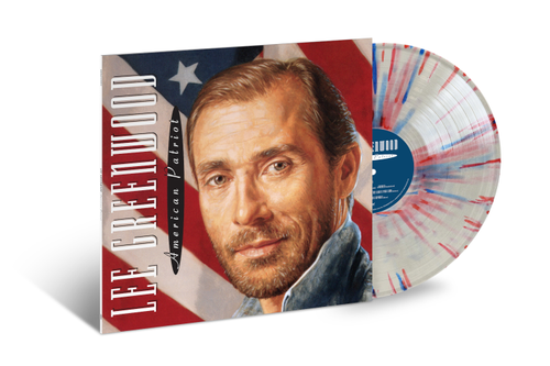 Lee Greenwood - American Patriot [White with Red and Blue Fireworks Splatter LP]