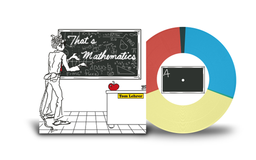 Tom Lehrer - That's Mathematics / I Got It From Agnes [Red/Blue/Yellow 7" Single]