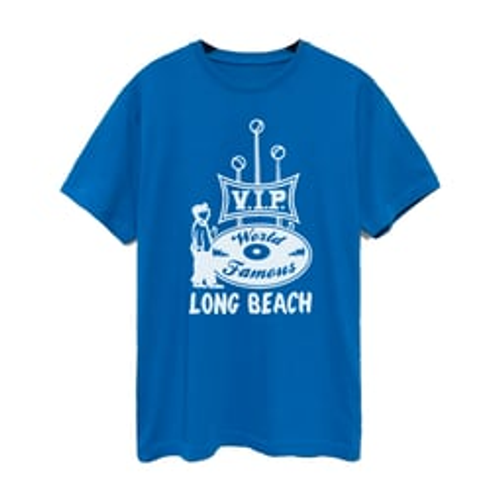 VIP Records - VIP-T-SHIRT BLUE/WHITE