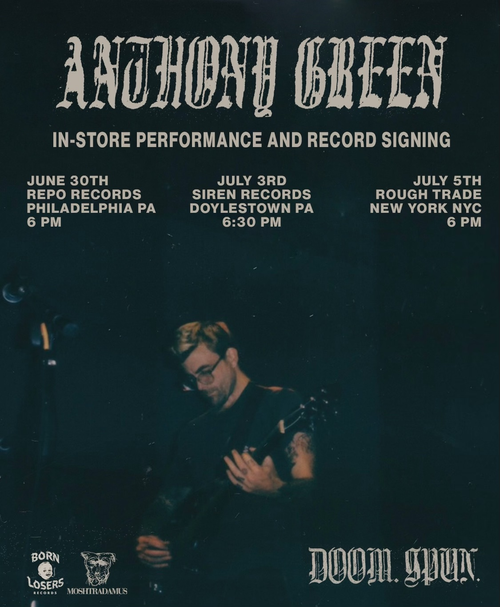 Anthony Green - Doom. Spun. Record Release At Siren Records
