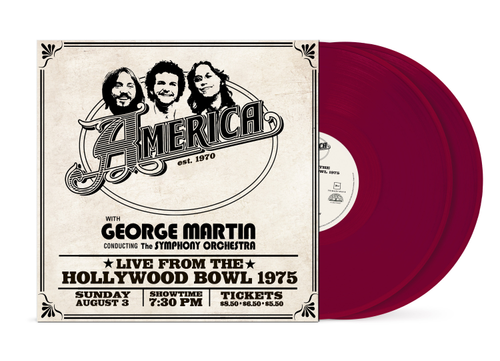 America - Live From The Hollywood Bowl 1975 [Ruby Red 2 LP]
