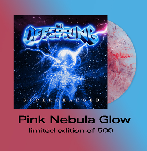The Offspring - SUPERCHARGED - [Limited Pink Glow Nebula LP - Edition of 500]