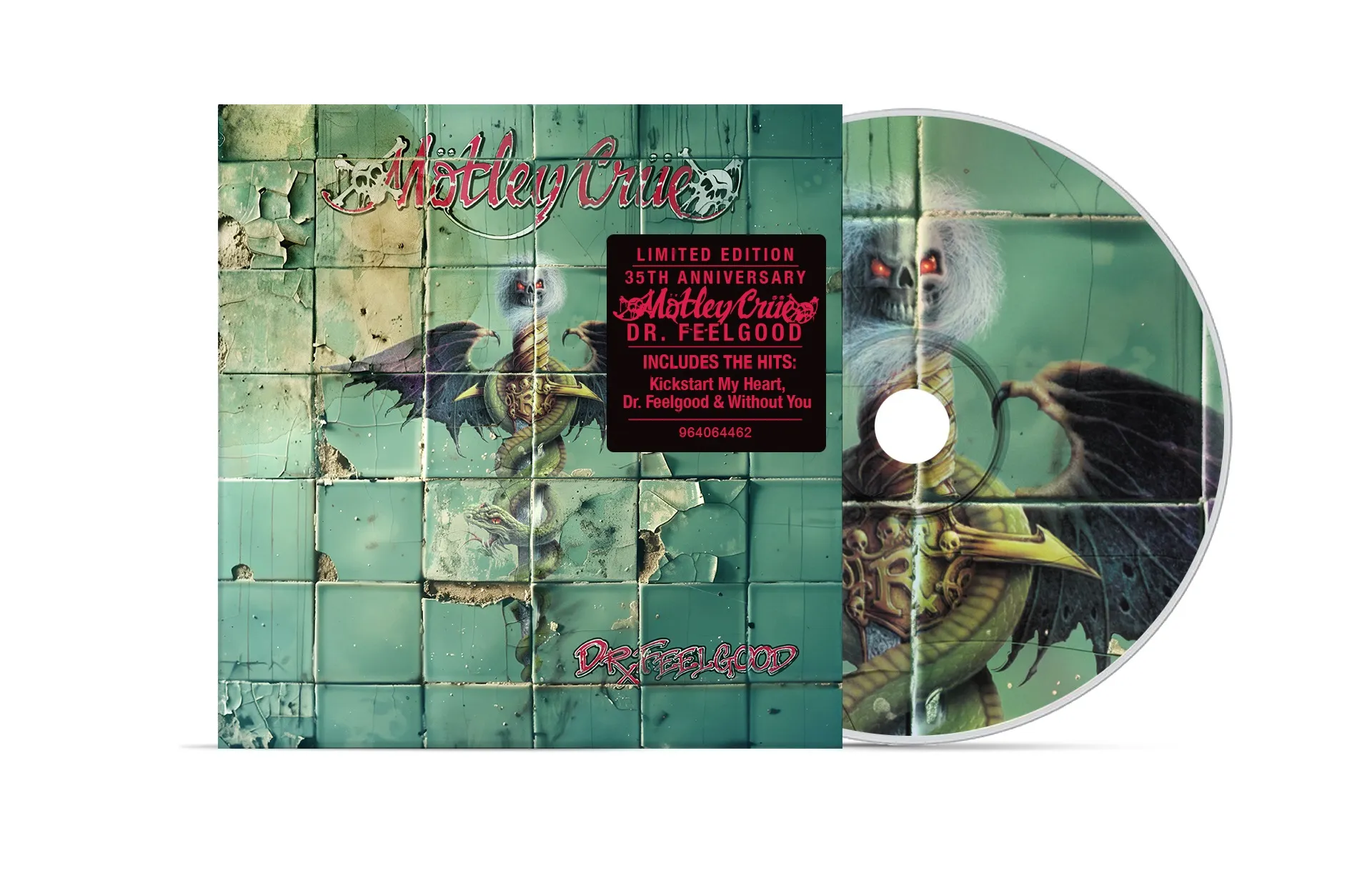Motley Crue - Greatest Hits, Vinyl Record Album 2LP, Crimson