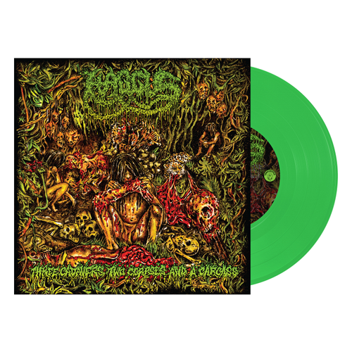 Haggus -  3 Cadavers, 2 Corpses and a Carcass [7" single Neon green]