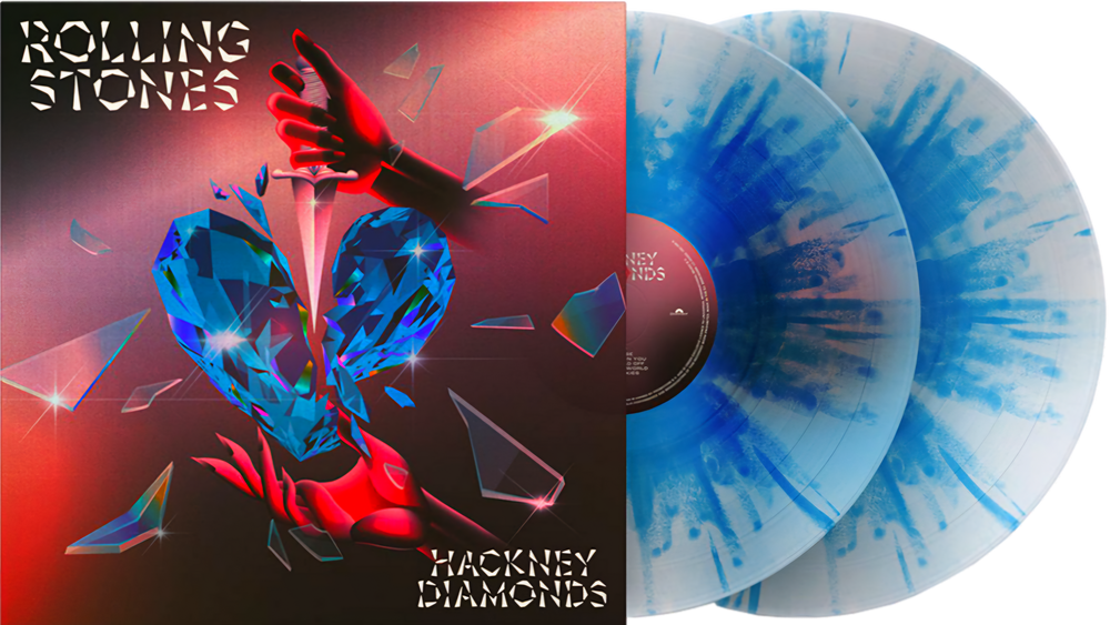 The Rolling Stones - Hackney Diamonds (1 Year Anniversary) -  [Blue Splatter Clear Opaque 2LP]