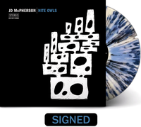 JD McPherson - Nite Owls [Indie Exclusive Blue, Black and White Splatter Signed LP]