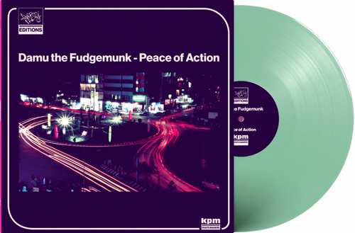 Damu The Fudgemunk - Peace Of Action - 'Duck Egg' Colored Vinyl