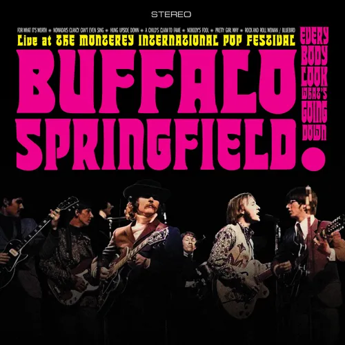 Artist - The Byrds / Buffalo Springfield: Live at the Monterey International Pop Festival vinyl record cover