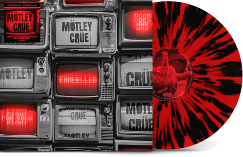 Motley Crue - Cancelled [Red/Black Splatter 12inch EP]