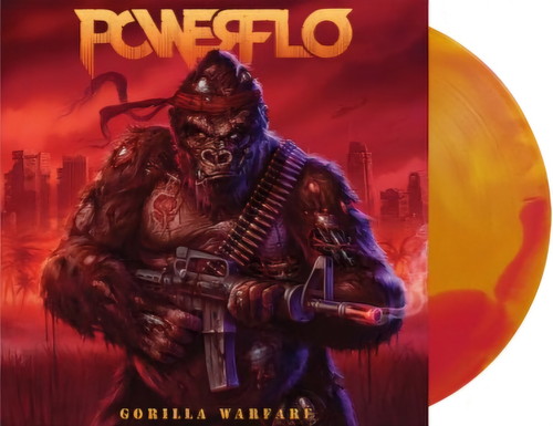Powerflo - Gorilla Warfare [Colored Vinyl] (Red) (Ylw) [Indie Exclusive]