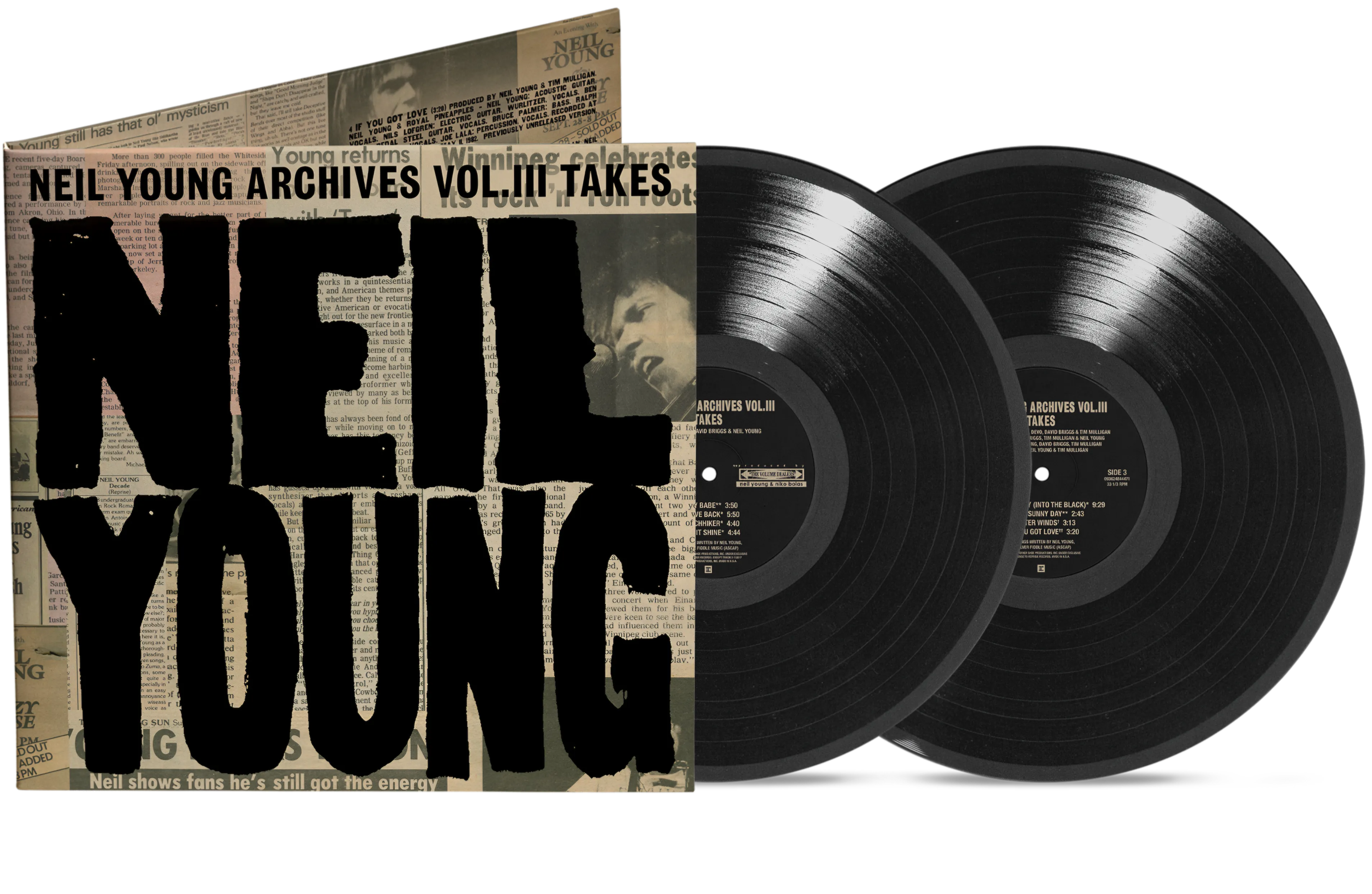 Neil Young - Neil Young Archives Vol. III Takes [2 LP] | NTX Vinyl